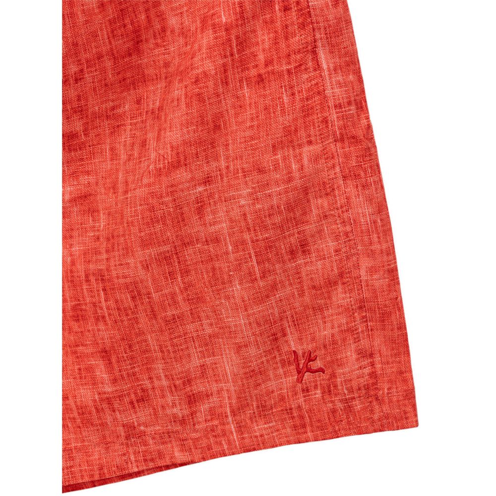 Isaia Rote Polyester-Badehose