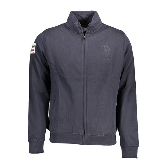 U.S. POLO ASSN. Blauer Baumwollpullover für Männer