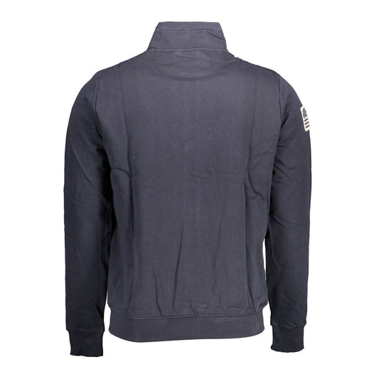 U.S. POLO ASSN. Blauer Baumwollpullover für Männer