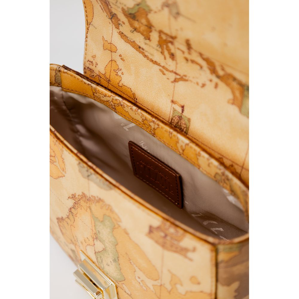 Alviero Martini Prima Classe Beige Lederhandtasche