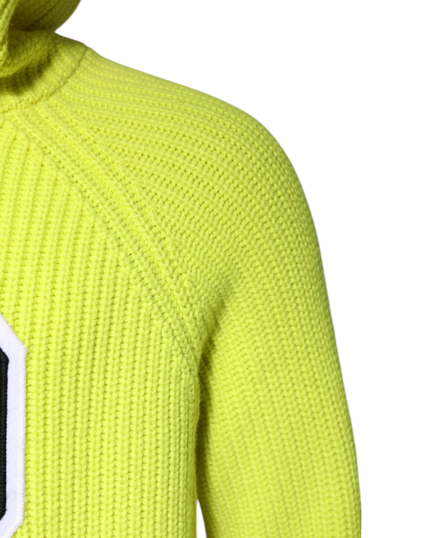 Dolce & Gabbana Grün 69 Knit Hooded Herren Pullover Pullover