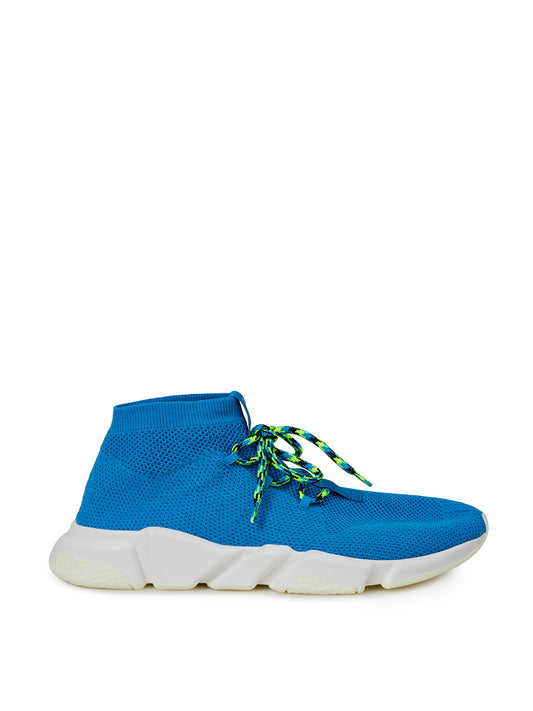 Balenciaga Exquisite blaue Baumwollsneakers für Männer