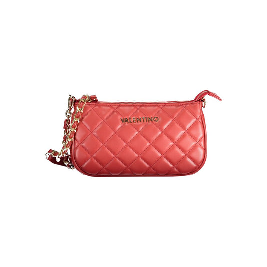 Mario Valentino Rote Polyethylen-Handtasche