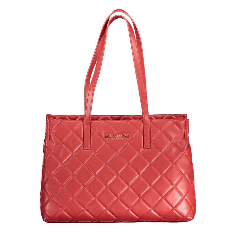 Mario Valentino Rote Polyethylen-Handtasche