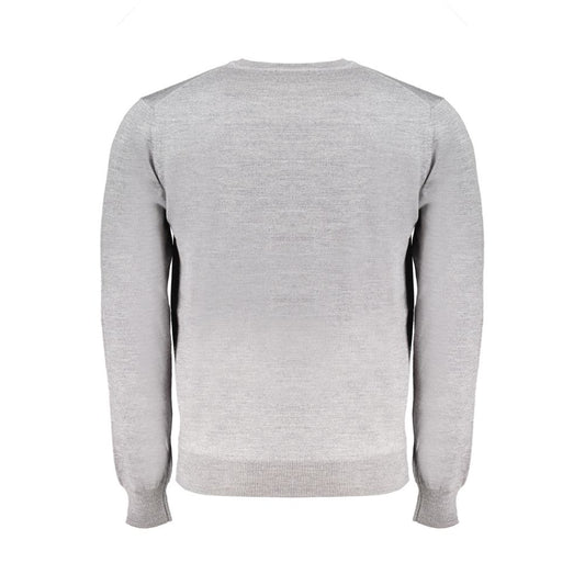 Harmont & Blaine Grauer Pullover aus Wolle