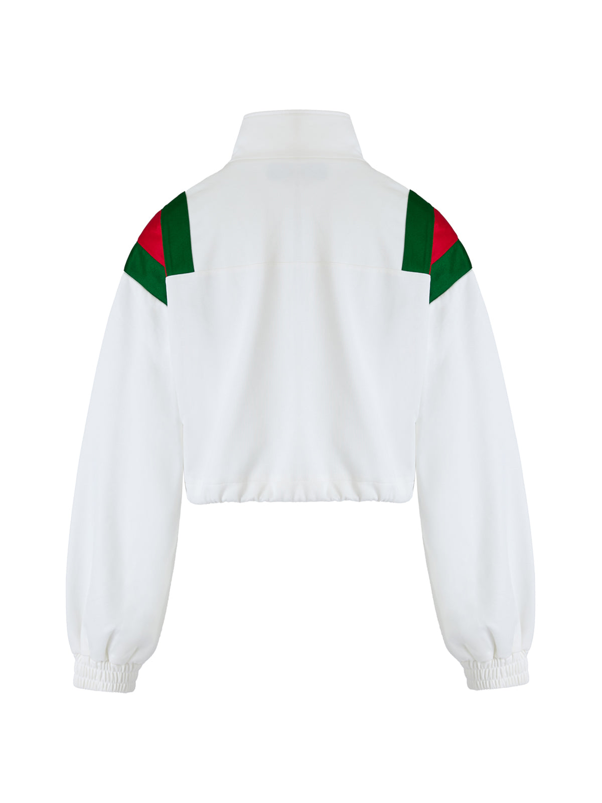 Gucci Weißes Polyester-Logo-Sweatshirt