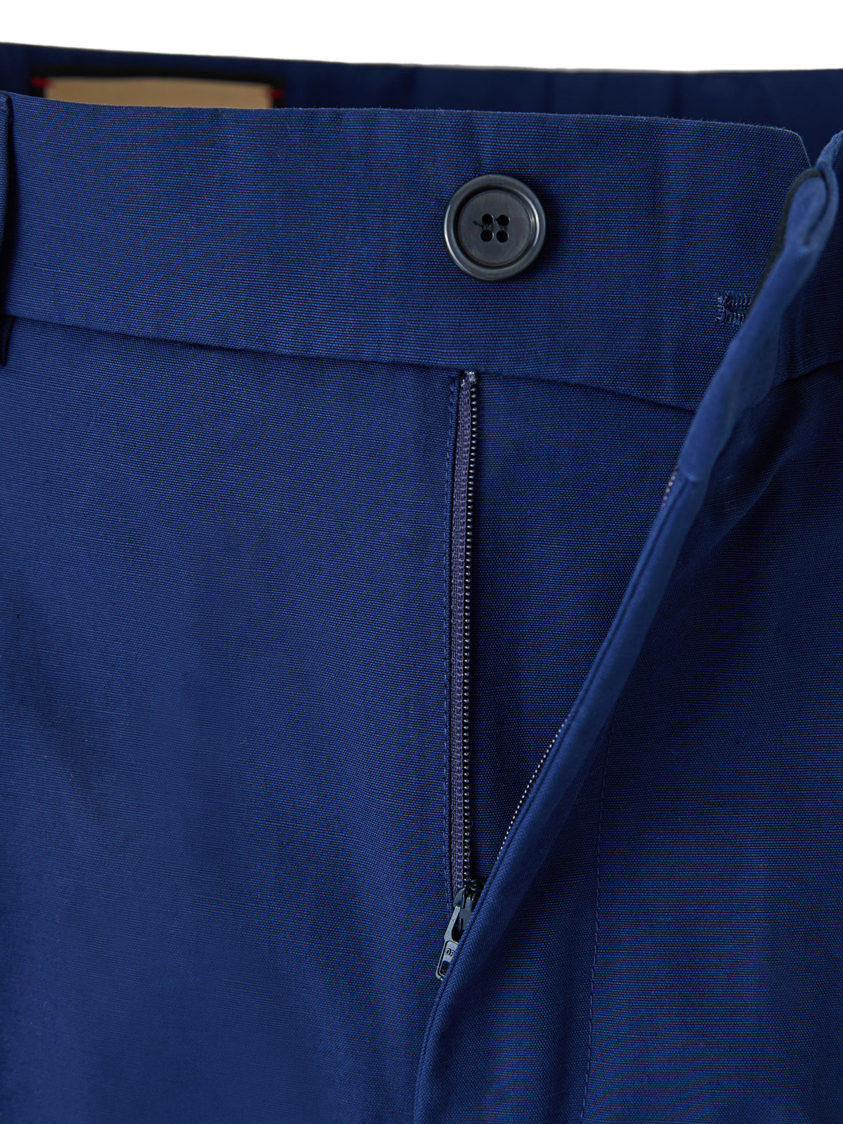 Gucci Blaue klassische Baumwollhosen