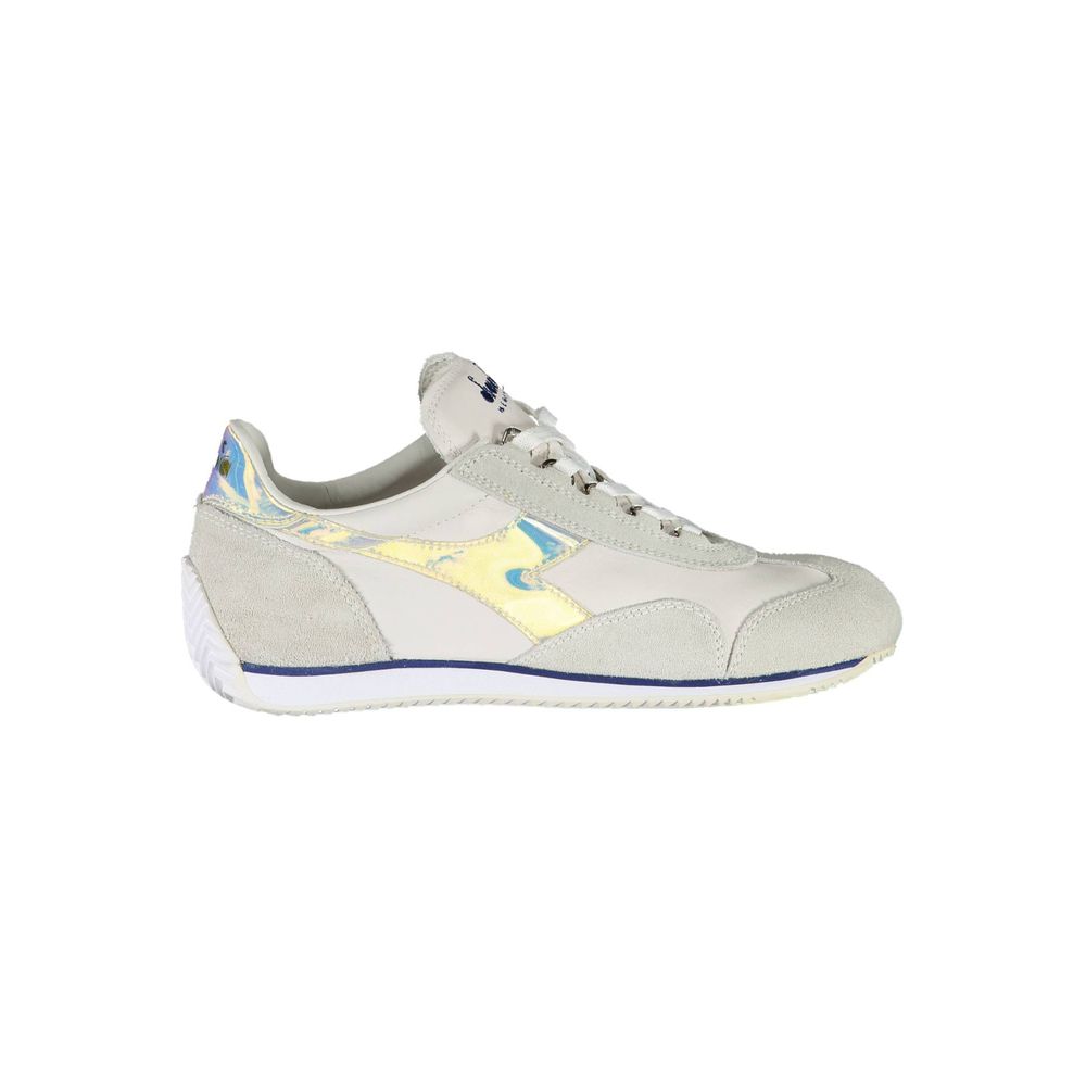 Diadora Weißes Leder Damen Sneaker