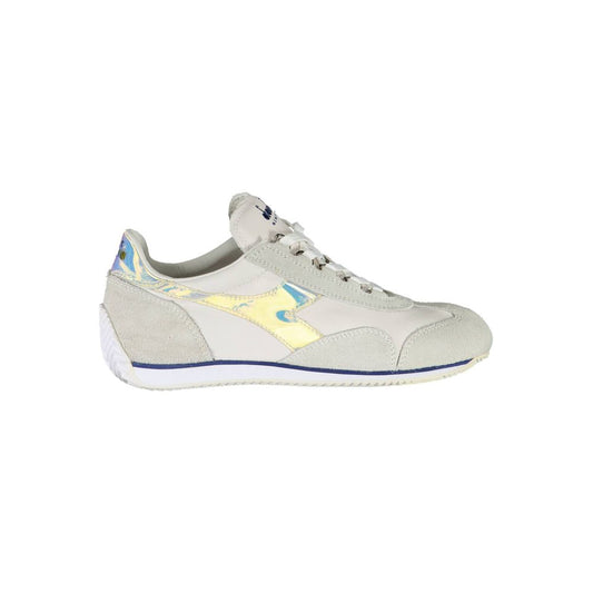 Diadora Weißes Leder Damen Sneaker
