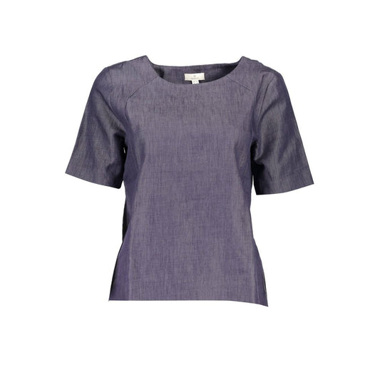 Gant Baumwoll-T-Shirt in Blau