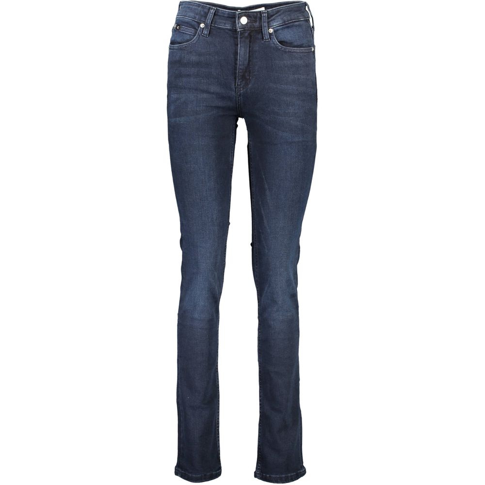 Calvin Klein Blaue Baumwoll-Jeans