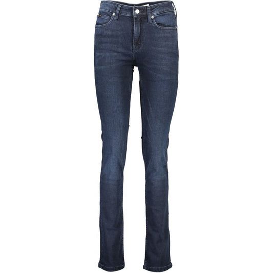 Calvin Klein Blaue Baumwoll-Jeans