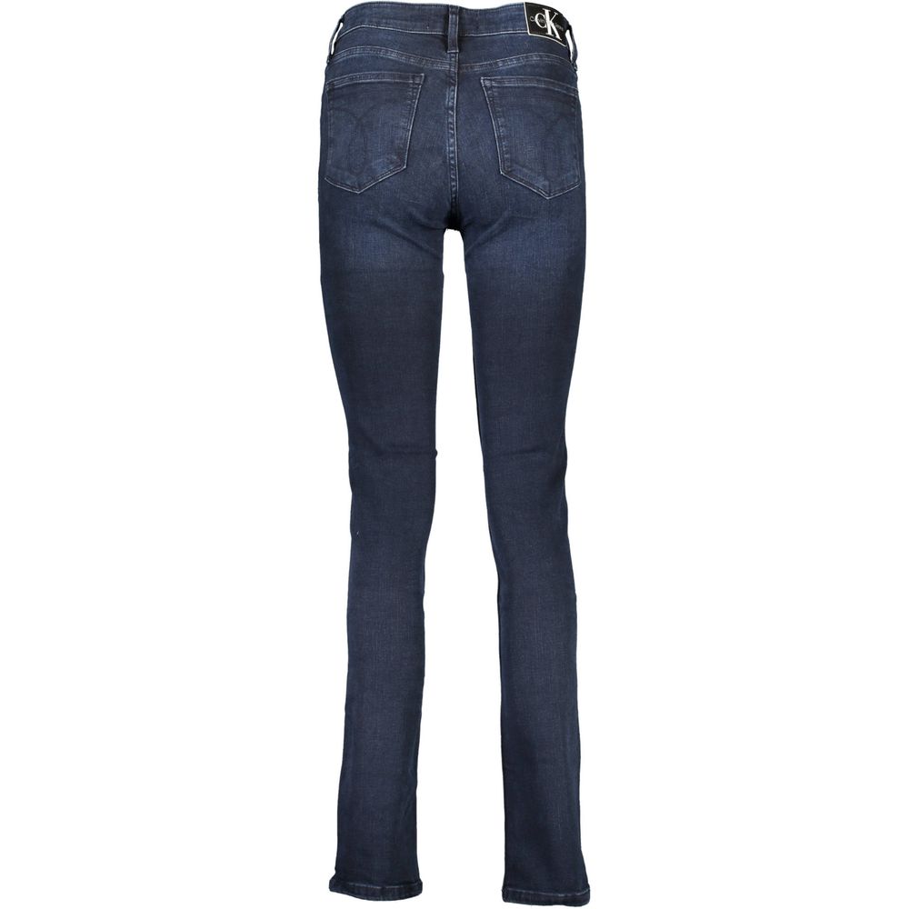 Calvin Klein Blaue Baumwoll-Jeans