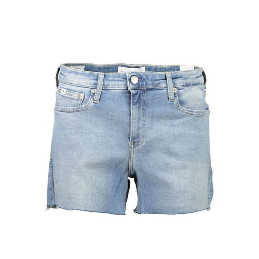 Calvin Klein Blaue Baumwolle Frauen Shorts