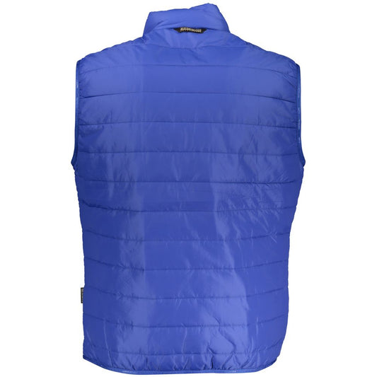 Napapijri Blaue Polyester-Herrenjacke