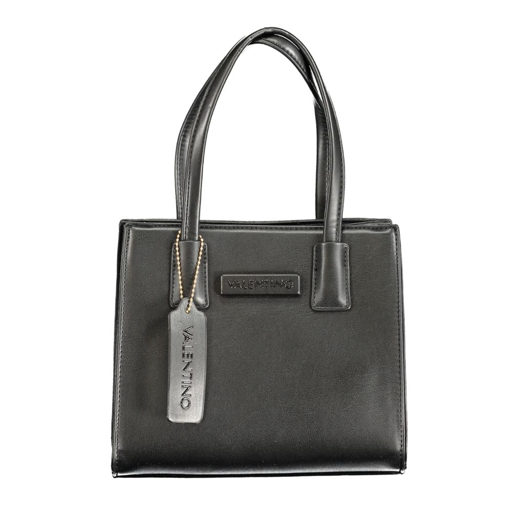Mario Valentino Schwarze Polyethylen-Handtasche