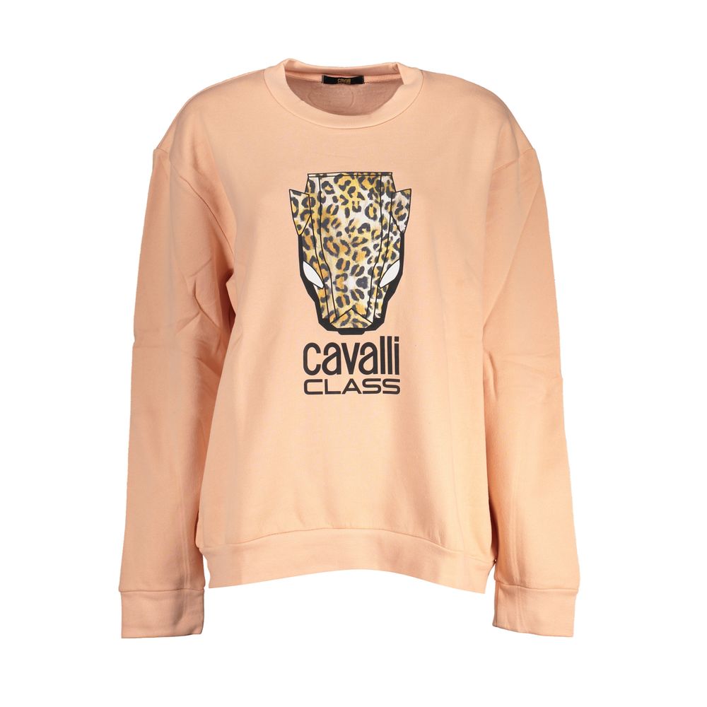 Cavalli Class Rosa Baumwolle Frauen Pullover