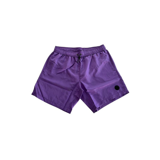Trussardi Beachwear Badehose aus Polyester in Lila