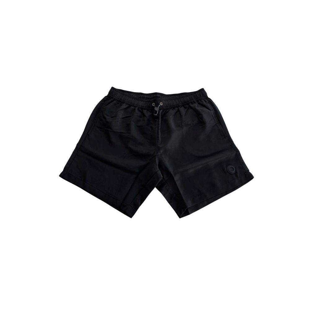 Trussardi Beachwear Badehose aus Polyester in Schwarz