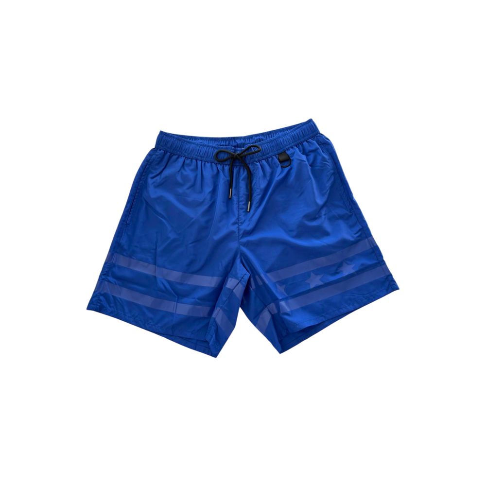 Iceberg Blaue Badeshorts aus Polyester