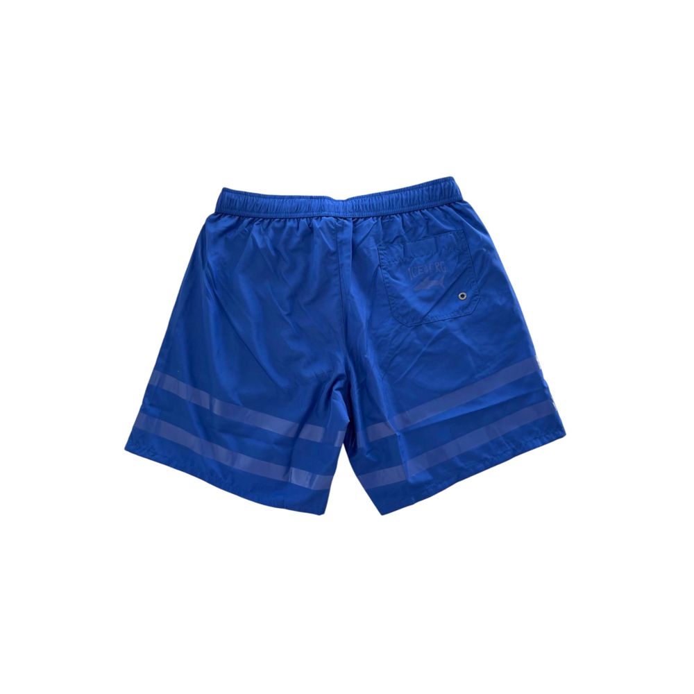Iceberg Blaue Badeshorts aus Polyester