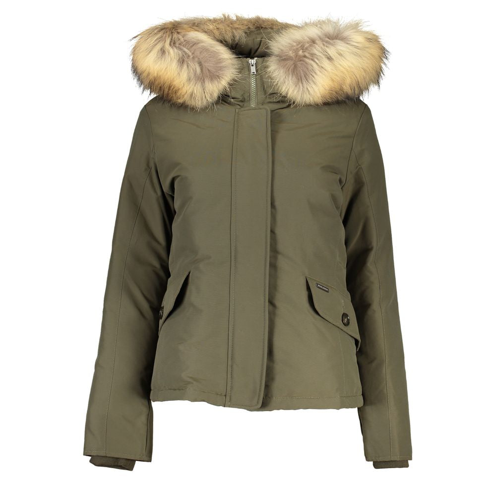 Woolrich Grüne Jacken & Mäntel aus Baumwolle