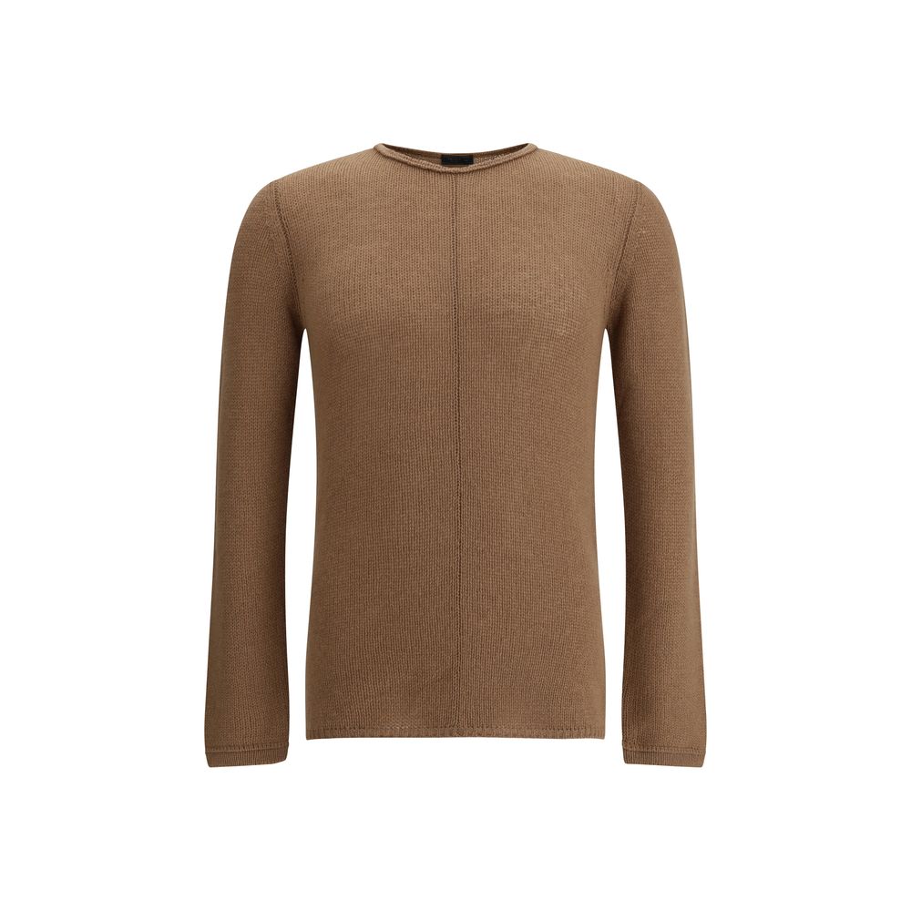 Prada Brauner Kaschmirpullover