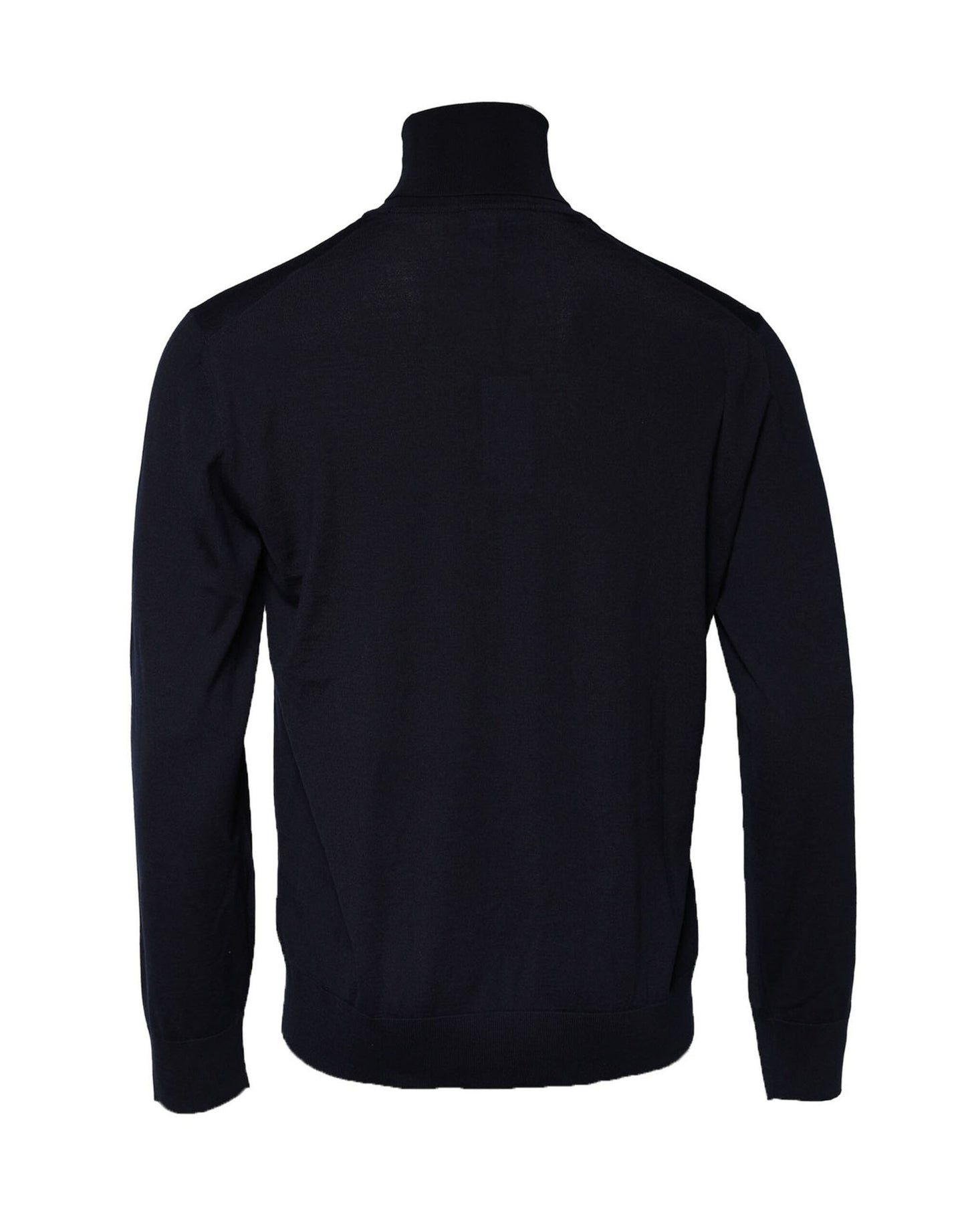 Dolce & Gabbana Blauer langärmeliger Rollkragenpullover