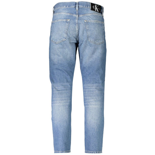 Calvin Klein Blaue Baumwolle Männer Jeans