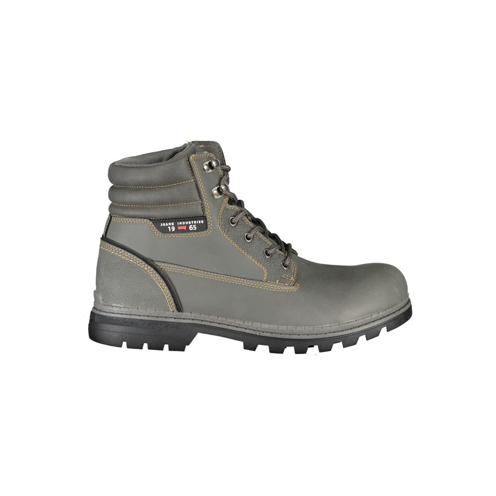 Carrera Grauer Polyester Herrenstiefel