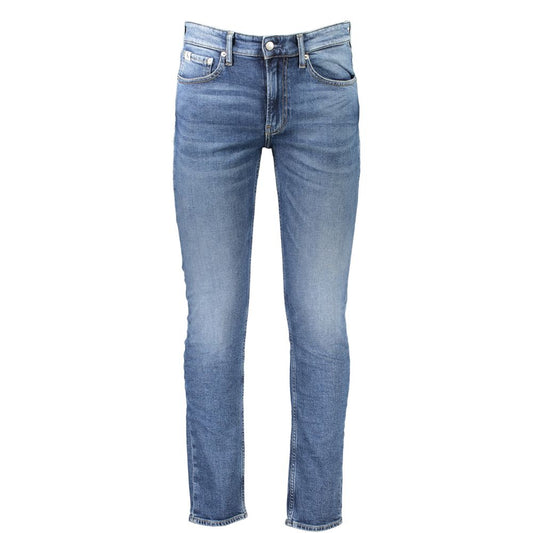 Calvin Klein Blaue Baumwolle Männer Jeans