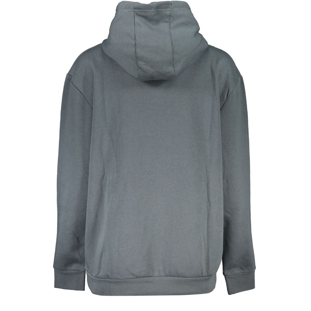 Cavalli Class Grauer Baumwollpullover für Frauen