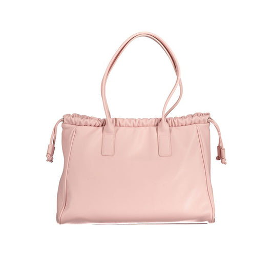 Mario Valentino Rosa Polyethylen-Handtasche