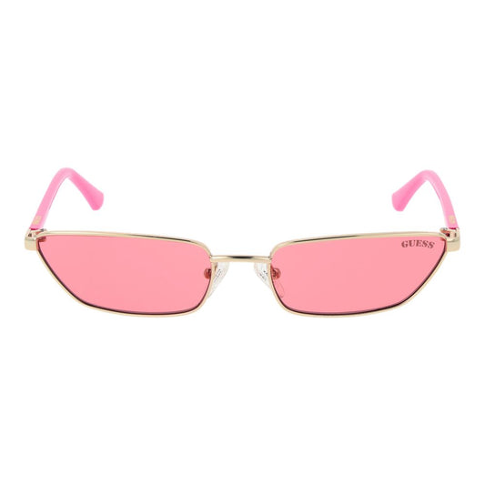 Guess Goldene Metall-Sonnenbrille