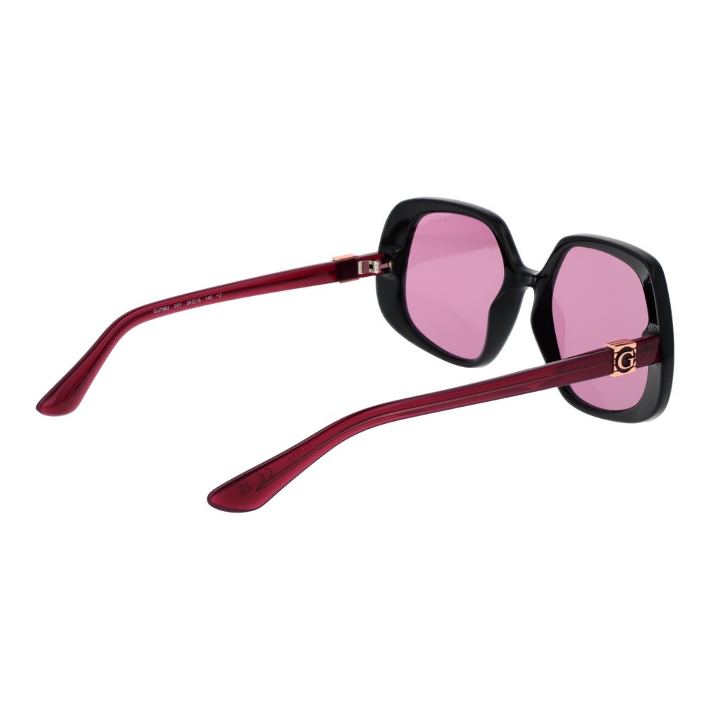 Guess Schwarze Sonnenbrille aus Kunststoff