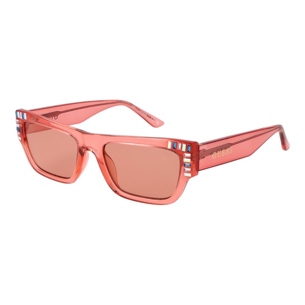 Guess Rosafarbene Sonnenbrille aus Kunststoff