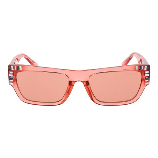 Guess Rosafarbene Sonnenbrille aus Kunststoff
