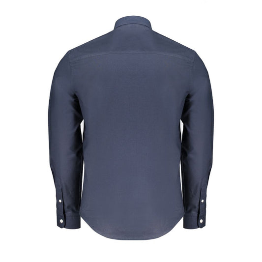 North Sails Blaues Baumwollhemd