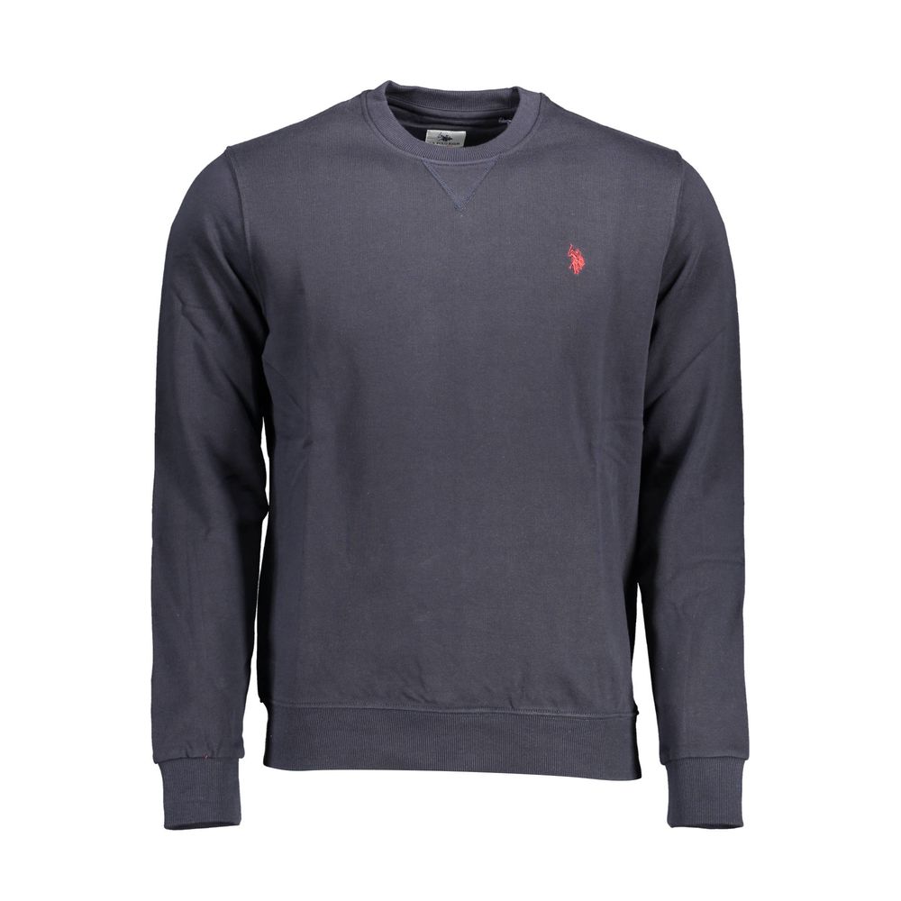 U.S. POLO ASSN. Blauer Baumwollpullover für Männer