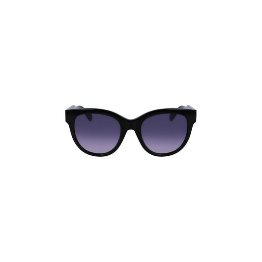 Liu Jo Schwarze Acetat-Sonnenbrille für Frauen