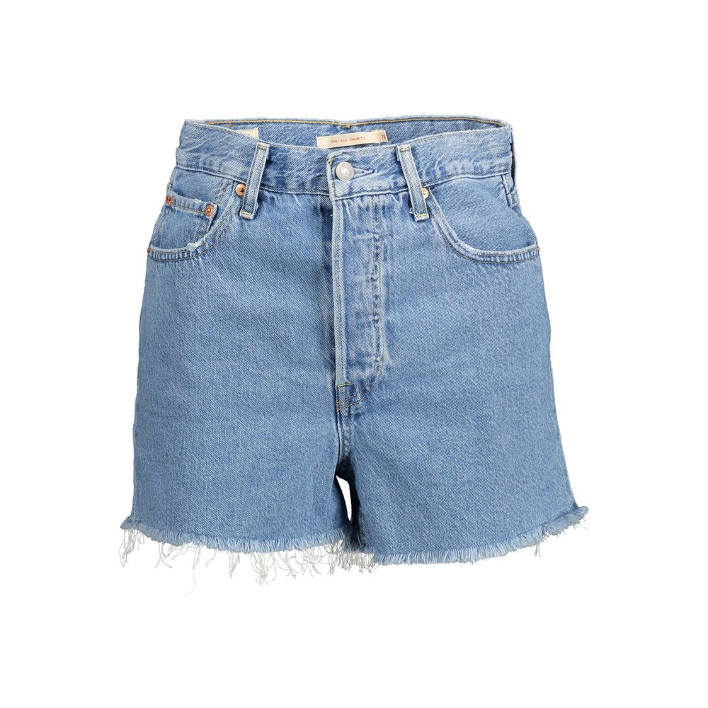 Levi's Blaue Baumwolle Frauen Shorts