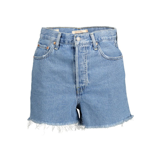 Levi's Blaue Baumwolle Frauen Shorts