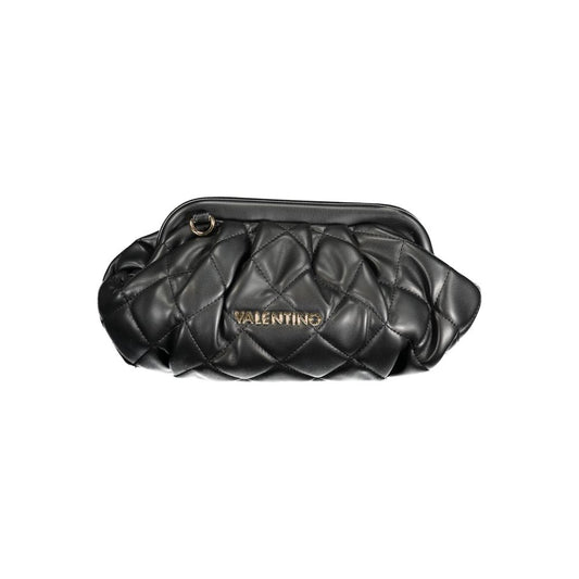 Mario Valentino Schwarze Polyethylen-Handtasche