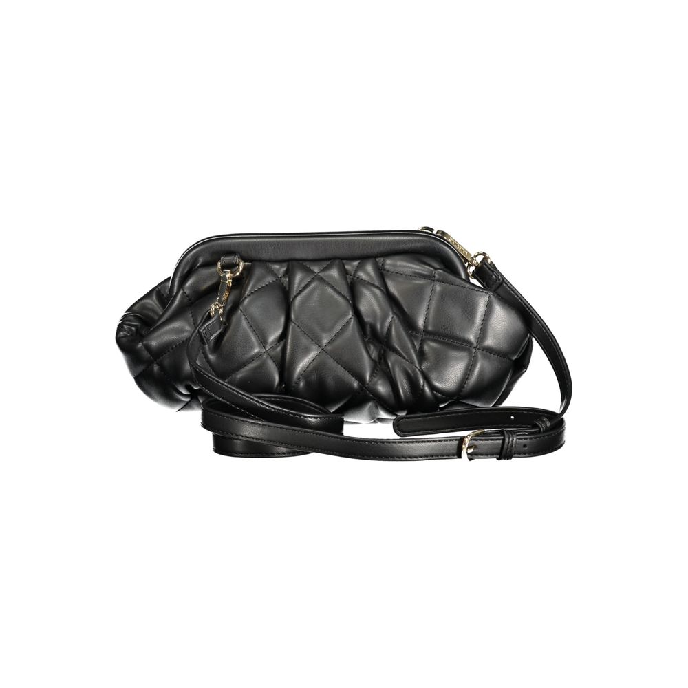 Mario Valentino Schwarze Polyethylen-Handtasche