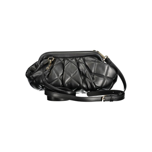 Mario Valentino Schwarze Polyethylen-Handtasche