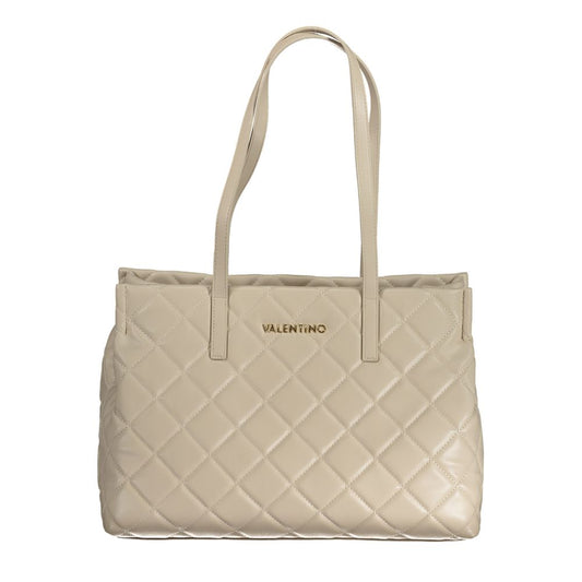 Mario Valentino Beige Polyethylen Handtasche