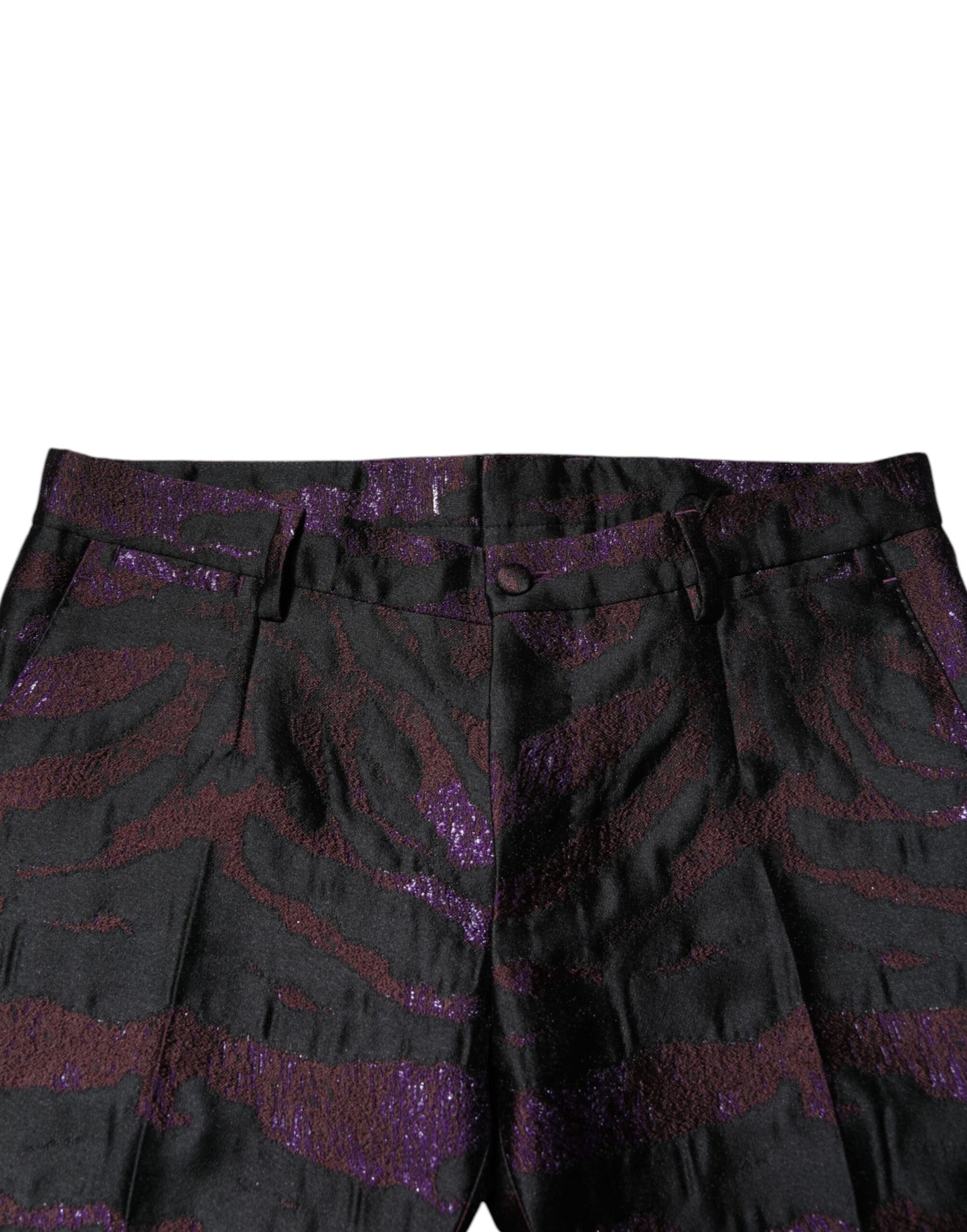 Dolce & Gabbana Gemusterte Hose aus Polyester in verschiedenen Farben