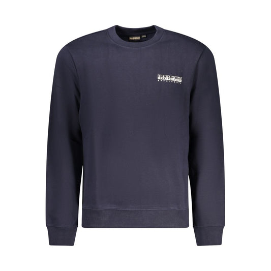 Napapijri Blauer Baumwollpullover für Männer