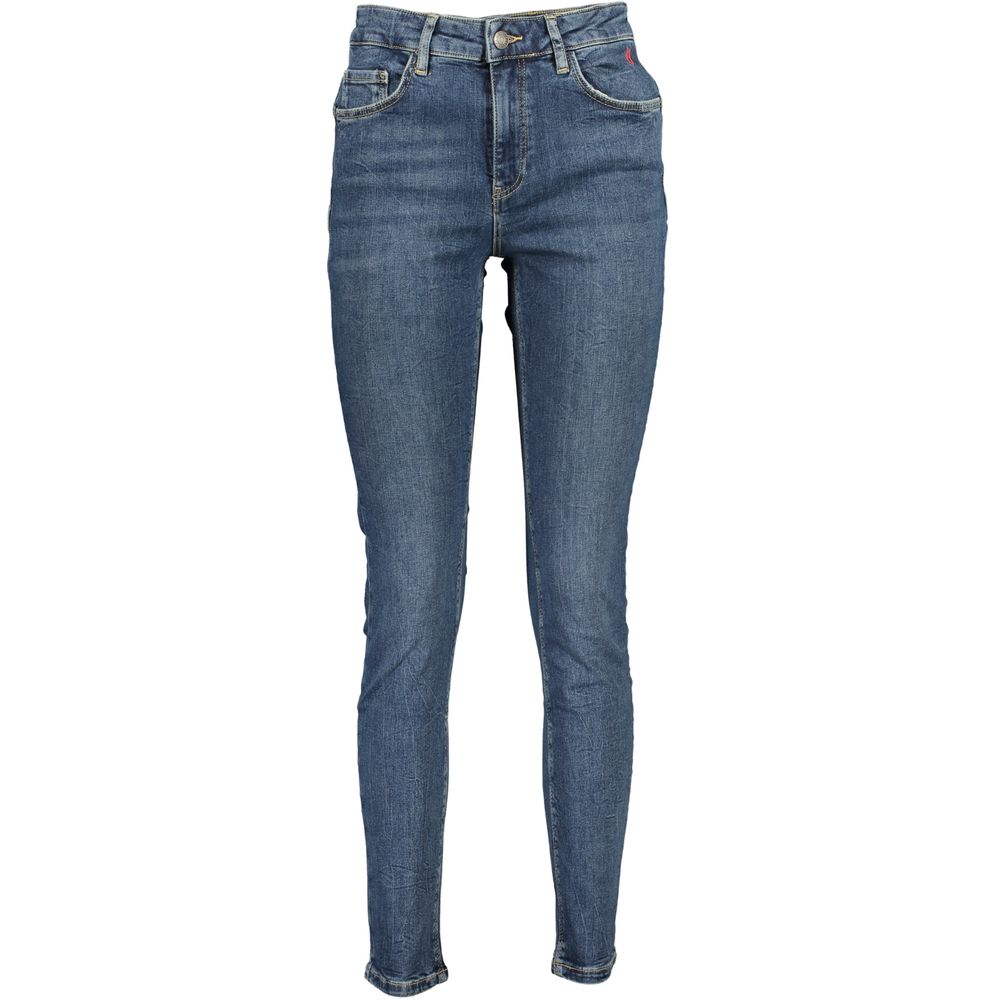 Desigual Blaue Baumwoll-Jeans für Frauen