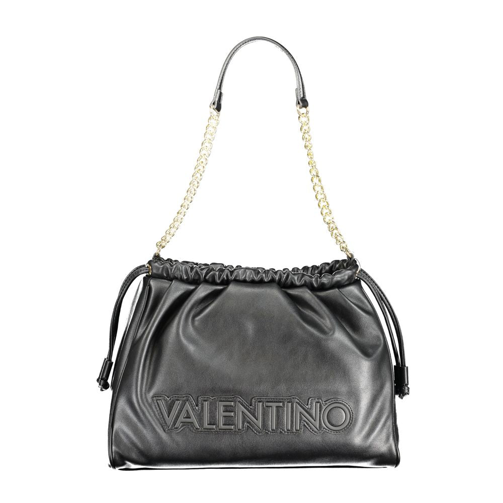 Mario Valentino Schwarze Polyethylen-Handtasche